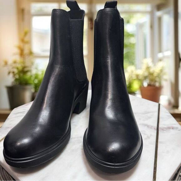 NEW ECCO Women’s metropole zurich Leather boots in black - Picture 7 of 11